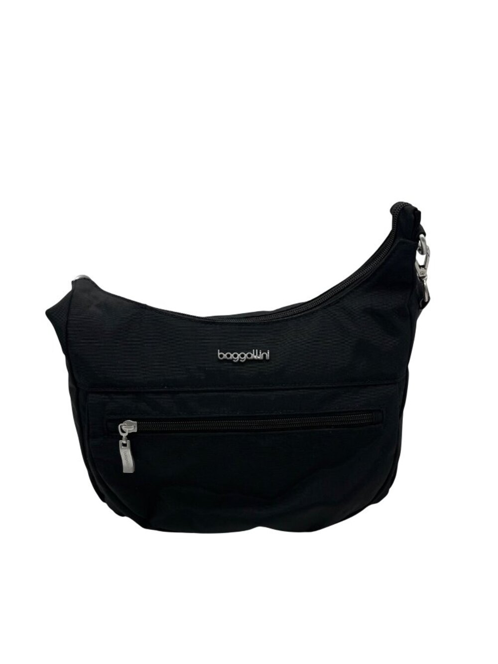 Baggallini Black Nylon Shoulder Bag